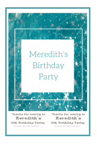Meredith's birthday